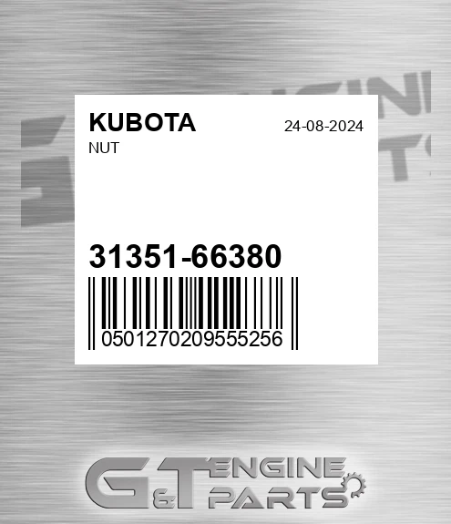 31351-66380 Nut