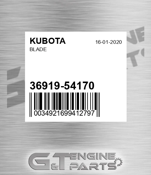 36919-54170 Blade
