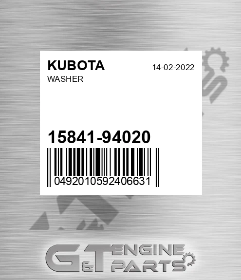 15841-94020 Washer