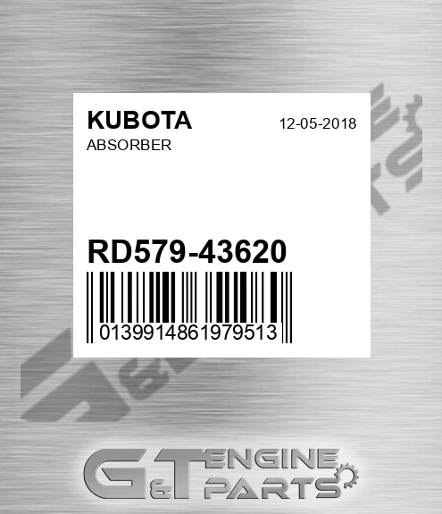 RD579-43620 Absorber