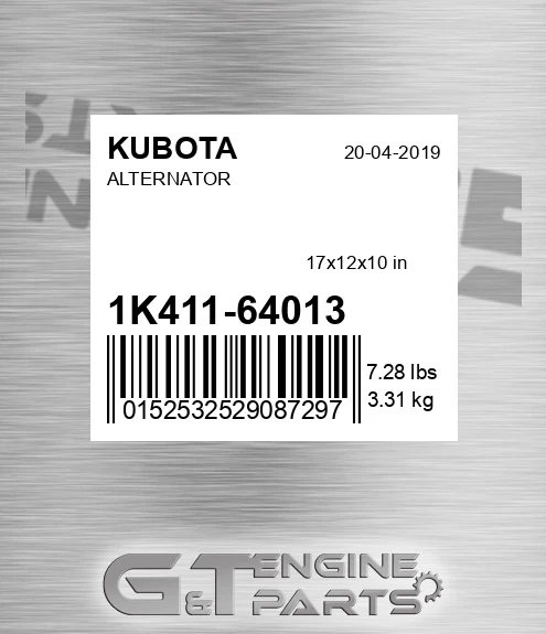 1K41164013 Alternator