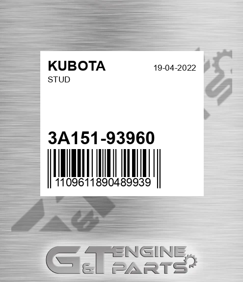 3A151-93960 Stud
