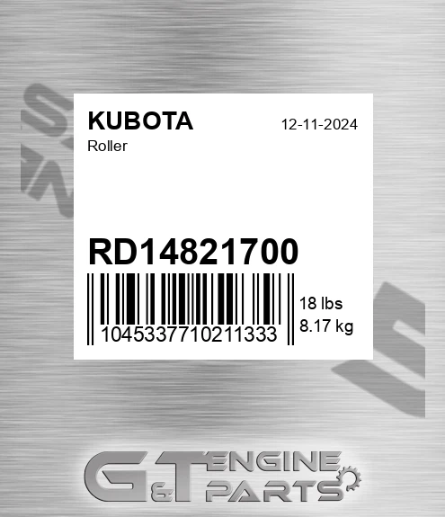 RD148-21700 Roller