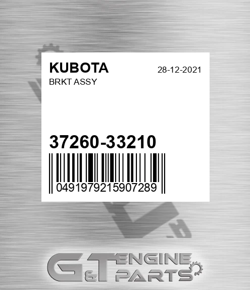 37260-33210 Brkt Assy