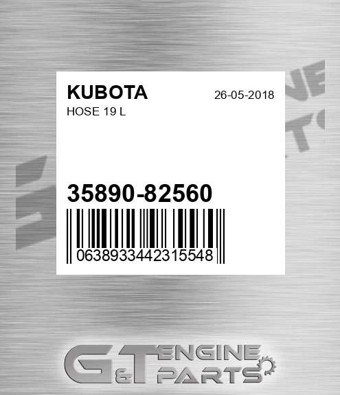 35890-82560 Hose 19 L