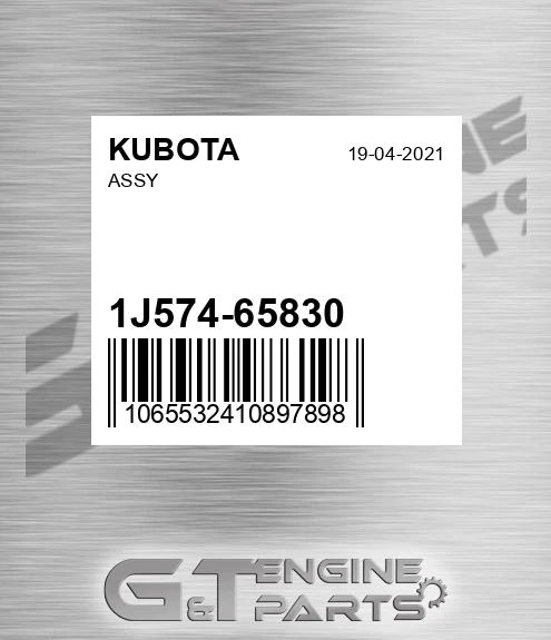 1J574-65830 Assy
