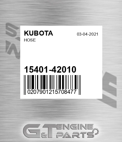 15401-42010 Hose for KUBOTA