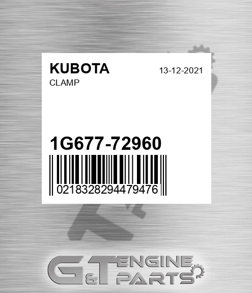 1G677-72960 Clamp