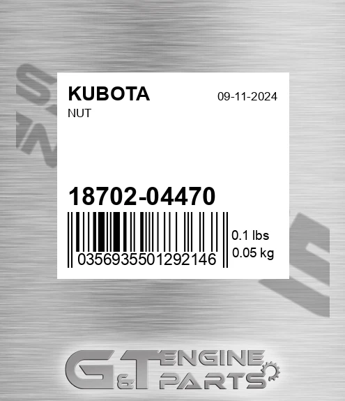 18702-04470 Nut