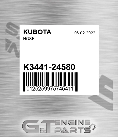K3441-24580 Hose