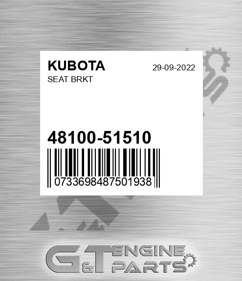 48100-51510 Seat Brkt