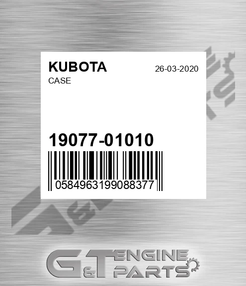 19077-01010 Case
