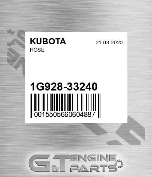 1G928-33240 Hose