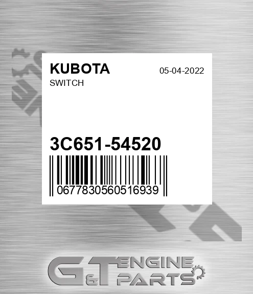 3C651-54520 Switch