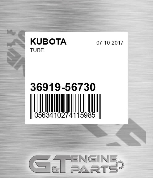 36919-56730 Tube