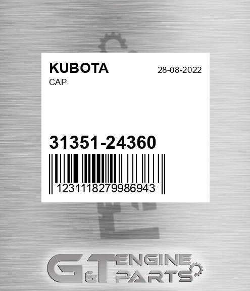 31351-24360 Cap
