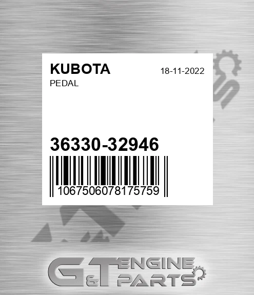 36330-32946 Pedal