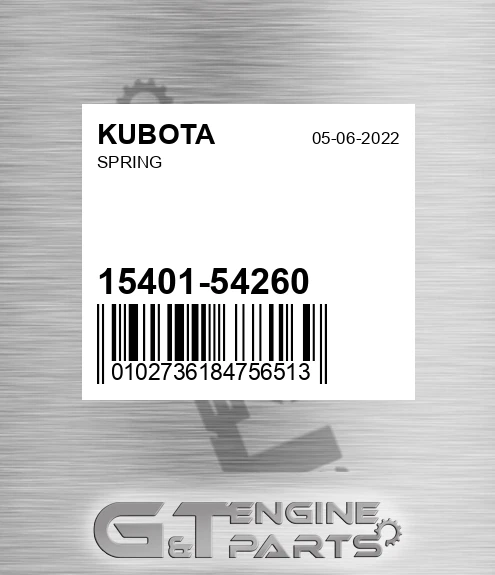 15401-54260 Spring