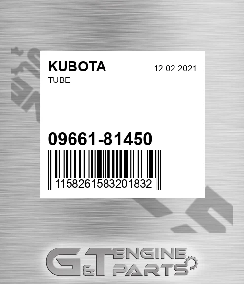 09661-81450 Tube