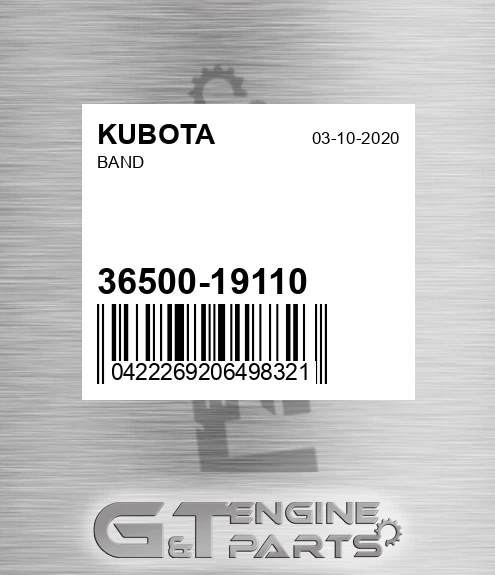 36500-19110 Band