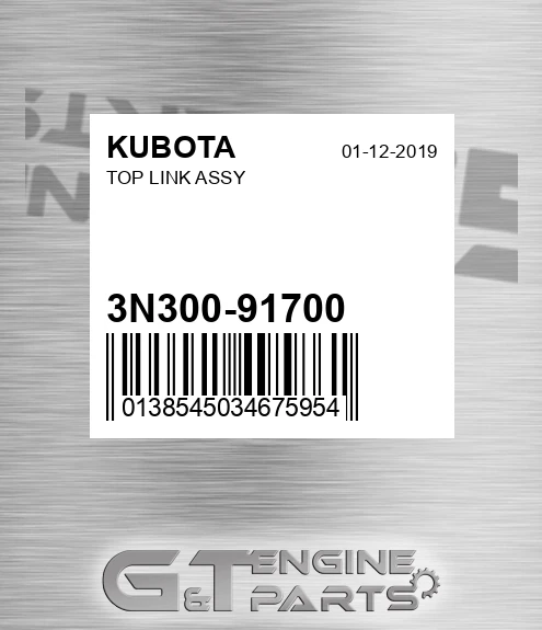 3N300-91700 Top Link Assy