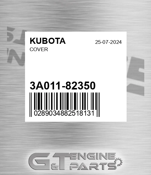 3A011-82350 Cover