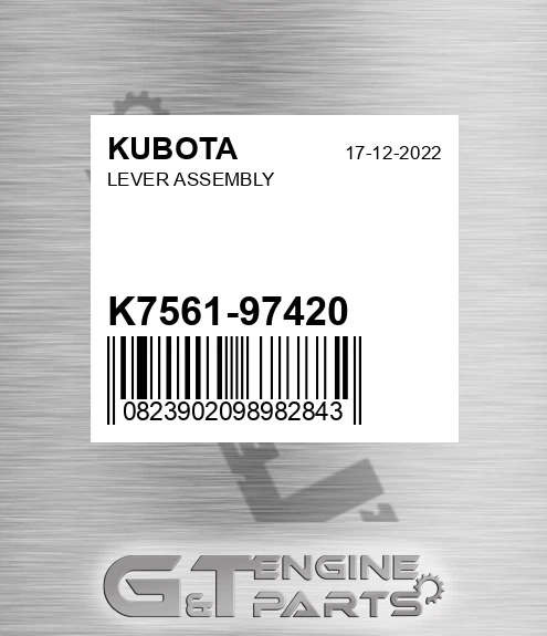 K7561-97420 Lever Assembly