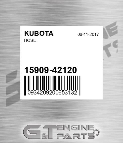 15909-42120 Hose