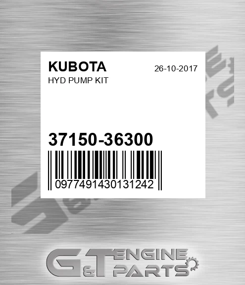 37150-36300 Hyd Pump Kit