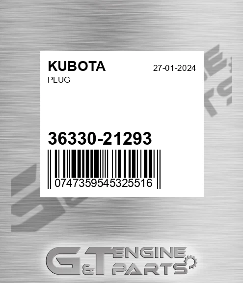 36330-21293 Plug