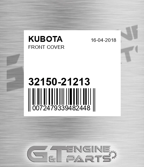 32150-21213 Front Cover