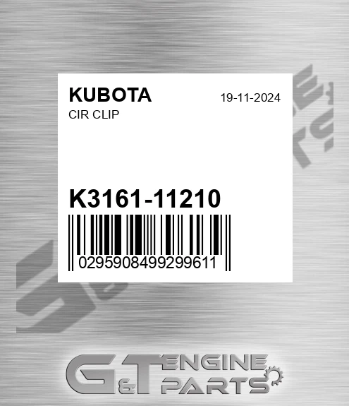 K3161-11210 Cir Clip