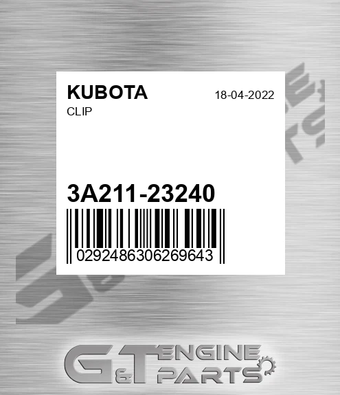3A211-23240 Clip