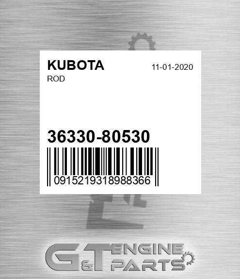 36330-80530 Rod