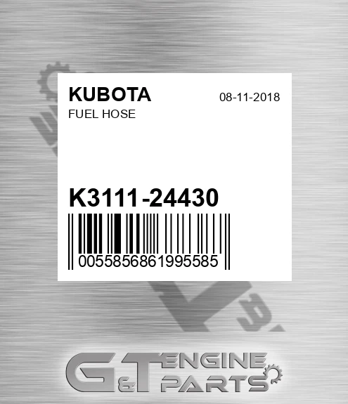 K3111-24430 Fuel Hose for KUBOTA