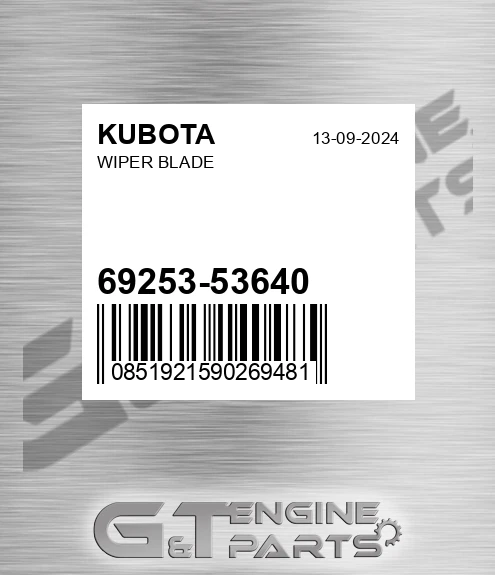 69253-53640 Wiper Blade
