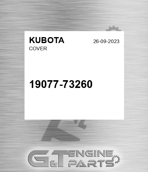 19077-73260 Cover