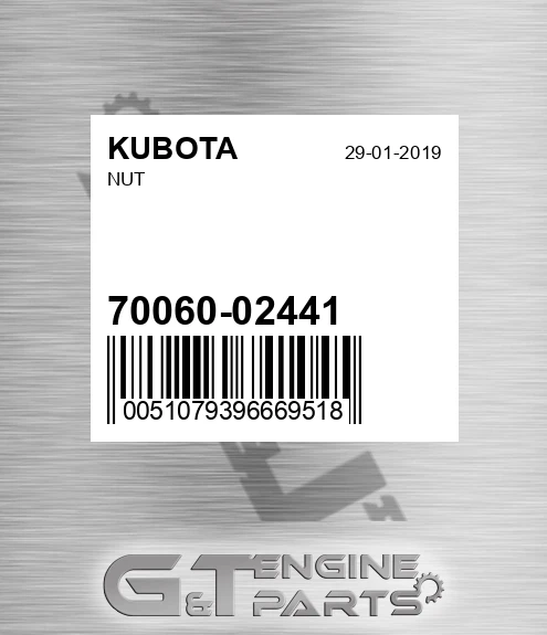 70060-02441 Nut