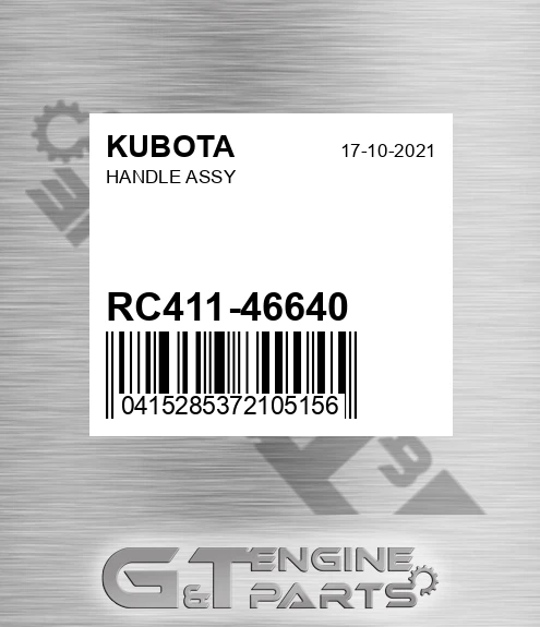 RC411-46640 Handle Assy