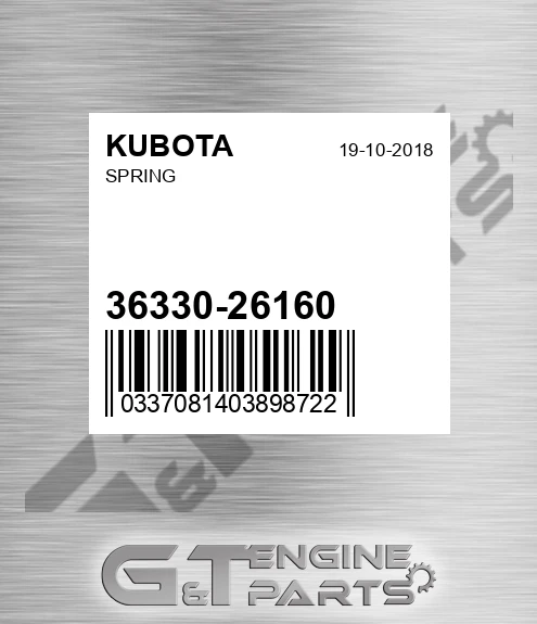 36330-26160 Spring