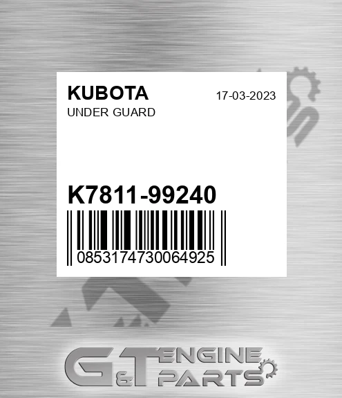 K7811-99240 Under Guard