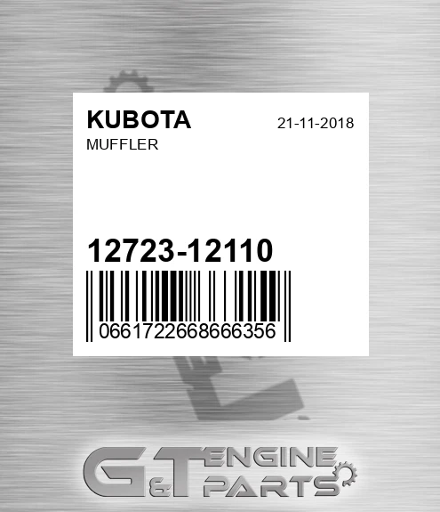 12723-12110 Muffler