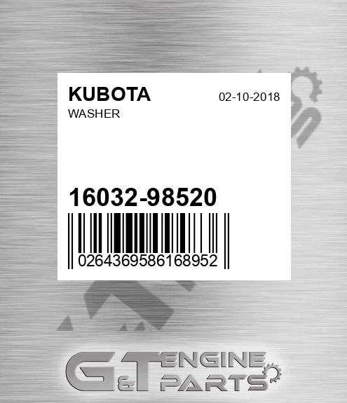 16032-98520 Washer