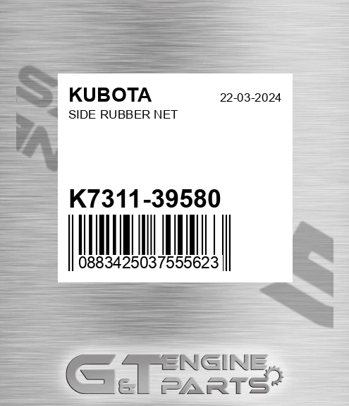 K7311-39580 Side Rubber Net