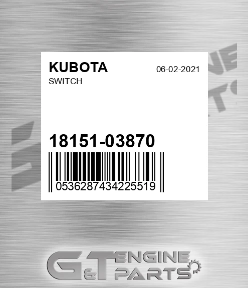 18151-03870 Switch