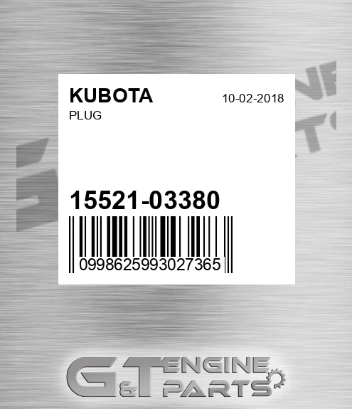 15521-03380 Plug