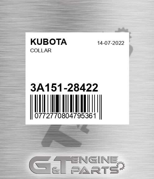 3A151-28422 Collar