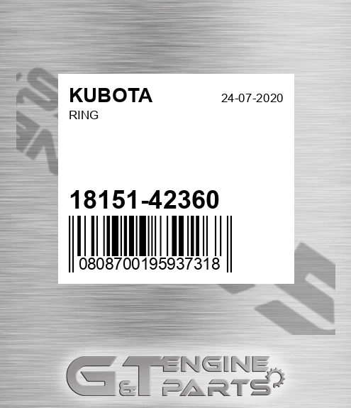 18151-42360 Ring