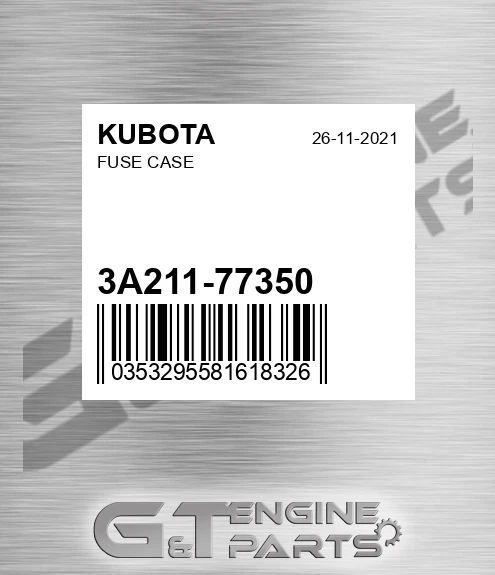 3A211-77350 Fuse Case