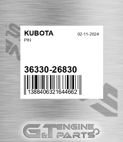 36330-26830 Pin